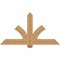 Ekena Millwork Redmond Smooth Timber Gable Bracket, Western Red Cedar, 60"W x 32"H x 3 1/2"D x 5 1/2"F, 13/12 Pitch GBW060X32X0406RED00SWR - alternate 1